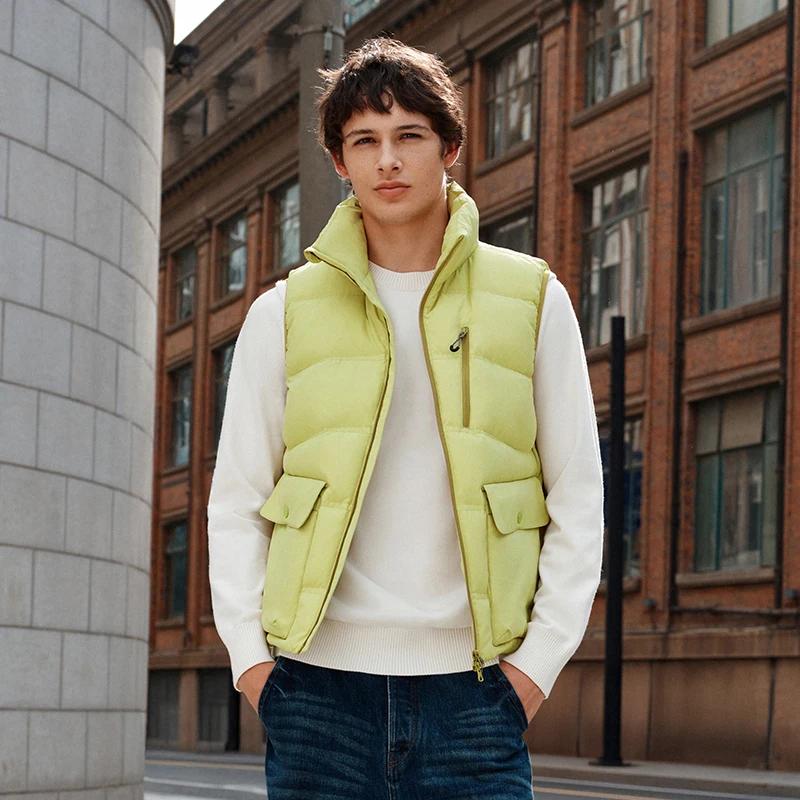 Semir vers le bas gilet hommes hiver 80% vers le bas remplissage trois résistant 2025 nouveaux Sport