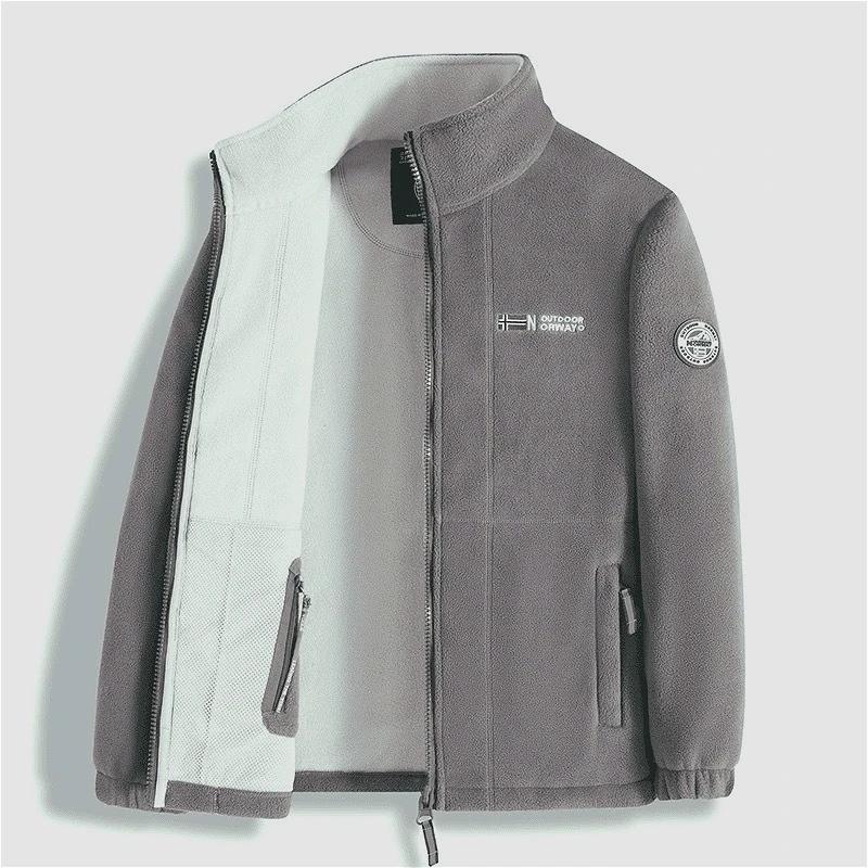 Veste d'hiver flambant neuve pour hommes, polaire épaisse, Design de qualité en plein air, chaud, mo