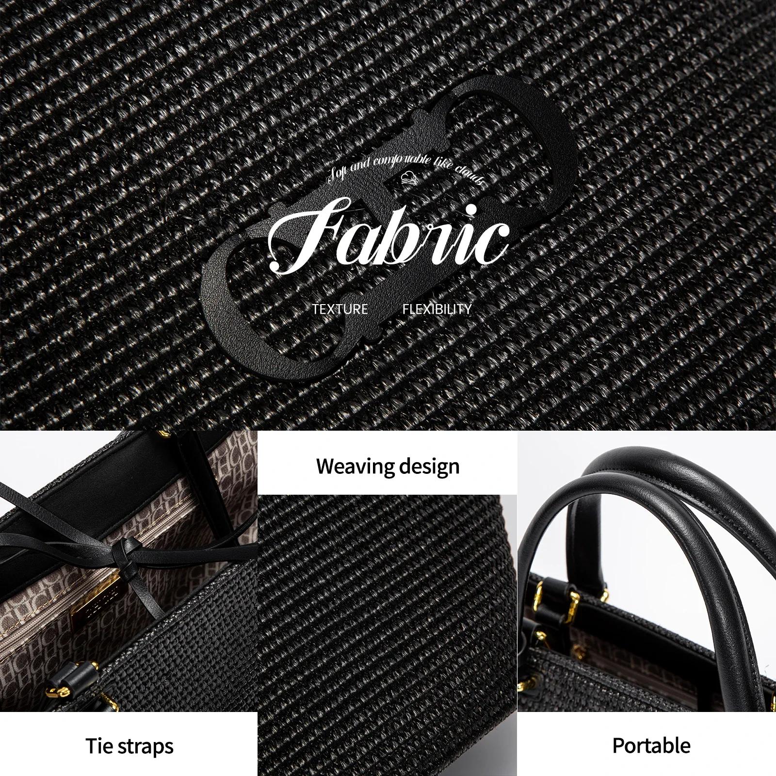 CHCH – sac fourre-tout pour femmes, sac de plage pour vacances, sac de plage, sac de Shopping à main