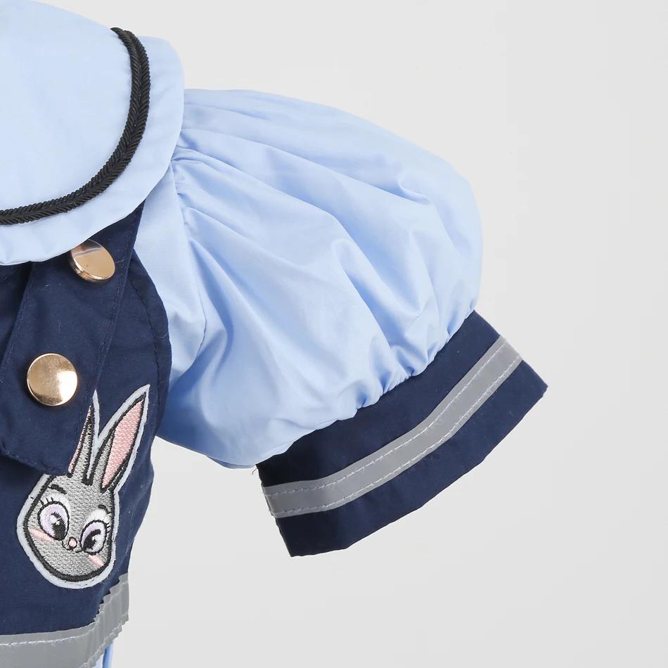 Costume de cosplay Judy pour enfants, robe de fête de carnaval, ensemble de chaussettes, ceinture et