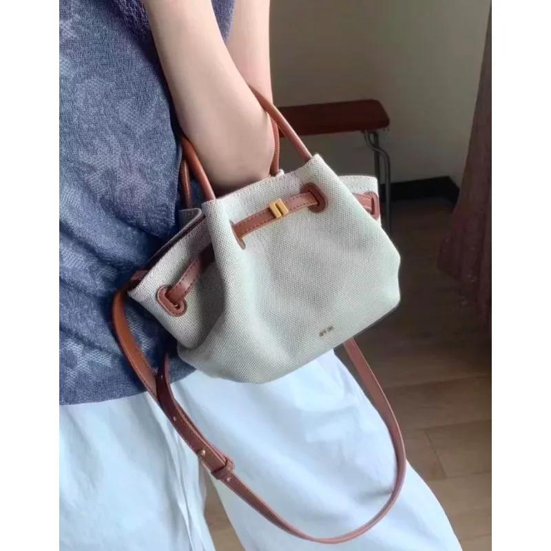 Sac à bandoulière et sac à main de luxe léger en cuir véritable grande capacité style dumpling JW PE