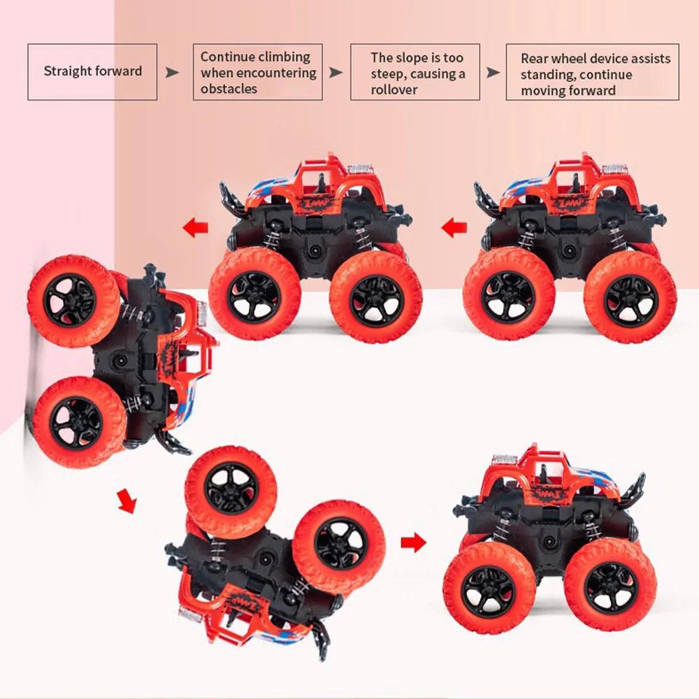 Jouets pour véhicules tout-terrain à inertie, 4 pièces/2 pièces/1 pièce, adaptés aux cadeaux d'hallo