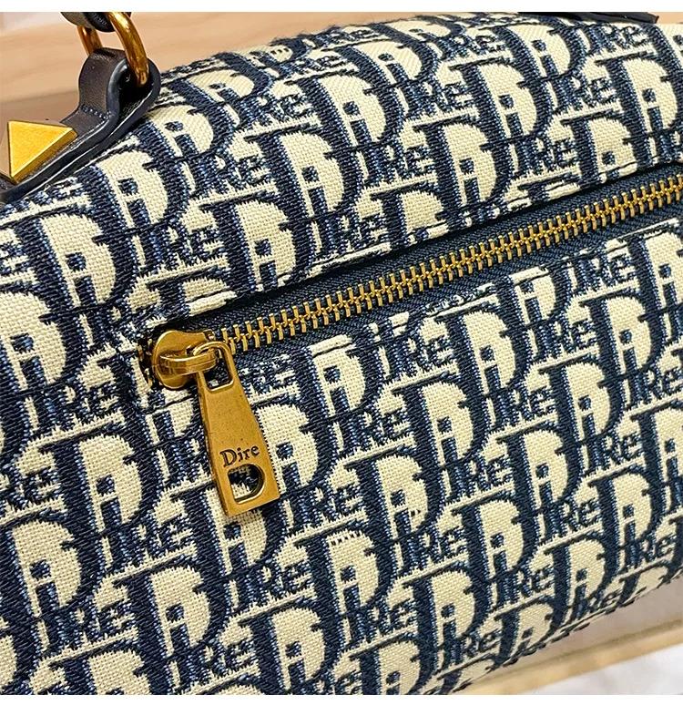 Sac à langer vintage pour femme : Sac à main en cuir de luxe simple, sac messager décontracté haut d