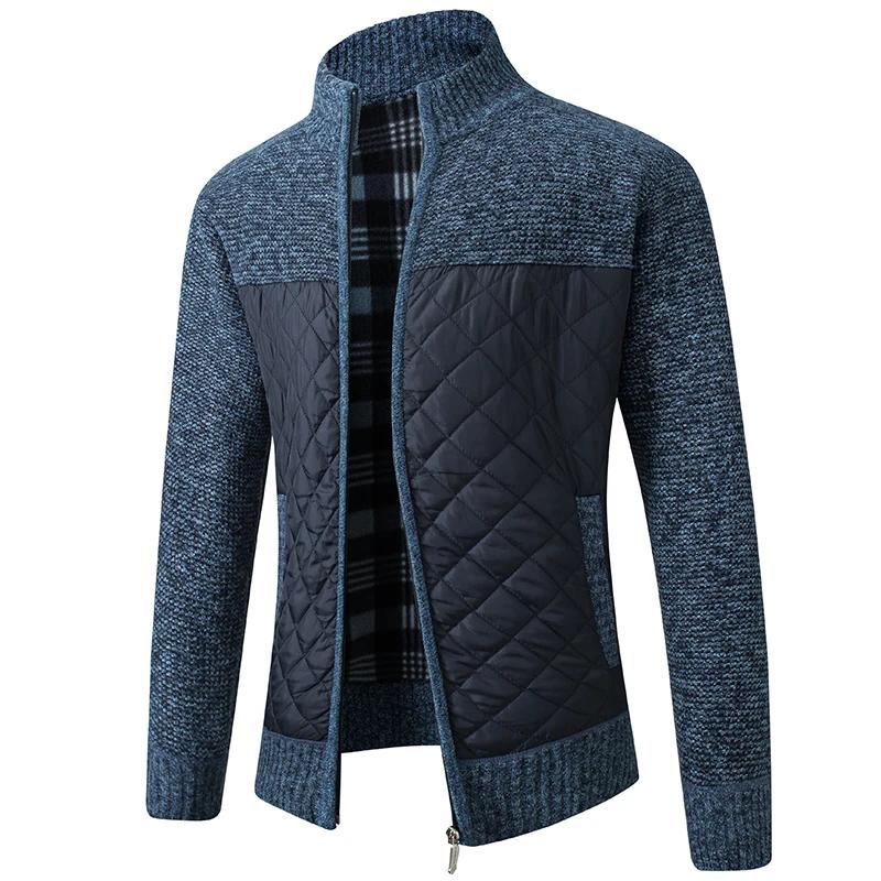 Manteau cardigan tricoté en automne et en hiver, version coréenne de coupe ajustée et pull tendance