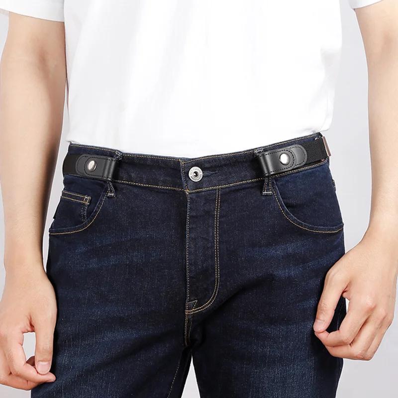 Ceinture sans boucle pour femmes et filles, pantalon en jean, robe, ceinture élastique extensible sa