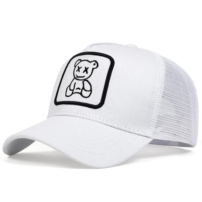 Casquettes de Baseball unisexes XX Little Bear brodées, chapeaux décontractés réglables pour l'extér
