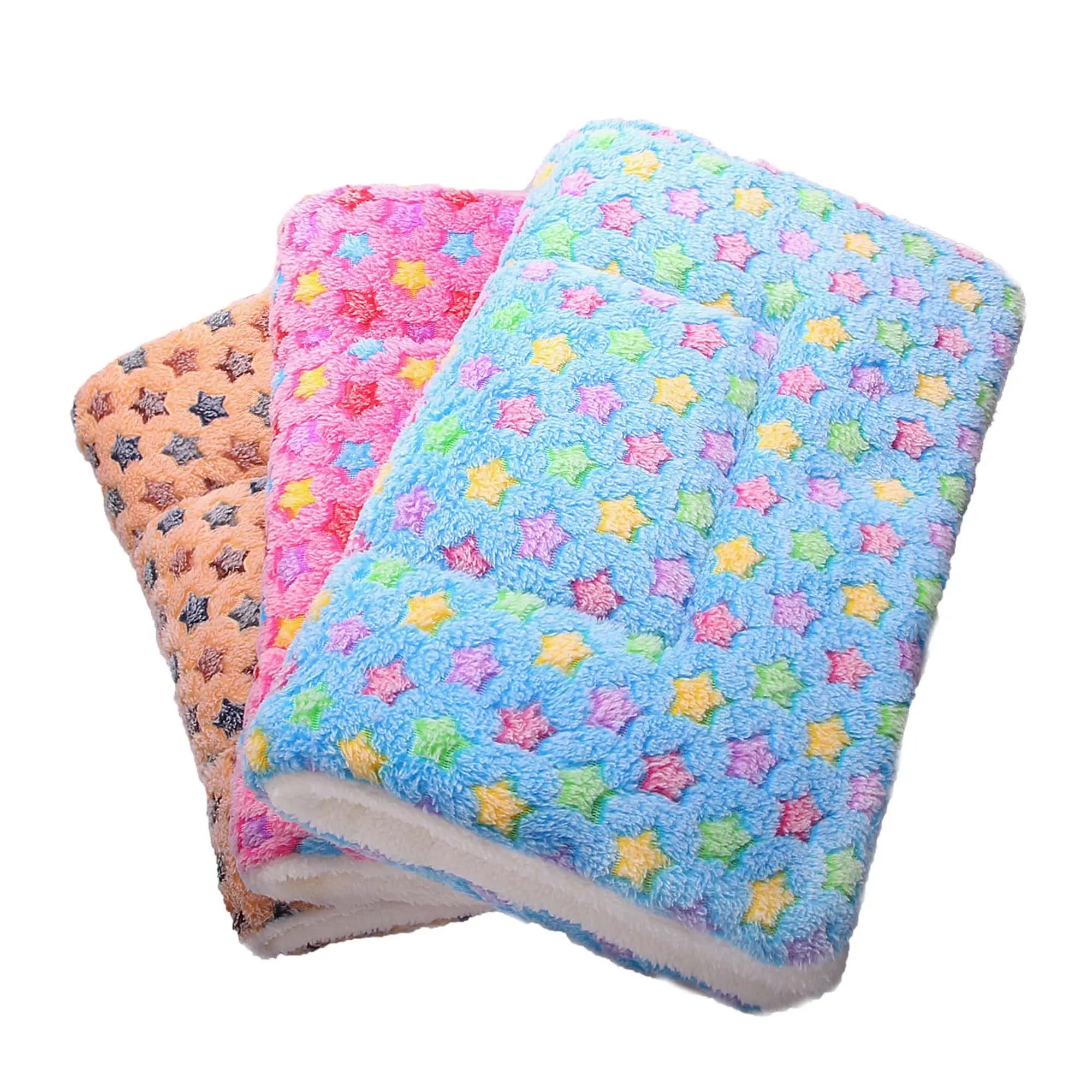 Lit pour chien en flanelle de grande taille, épais, pour chat, tapis de couchage, couverture pour ch