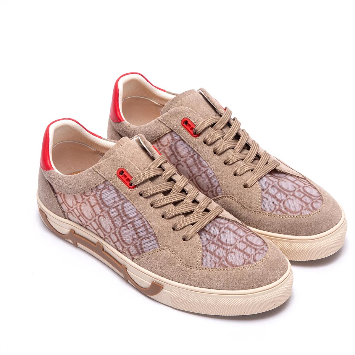 Chaussures de marche pour hommes Printemps/Été 2026 – Chaussures vulcanisées en maille à semelle pla