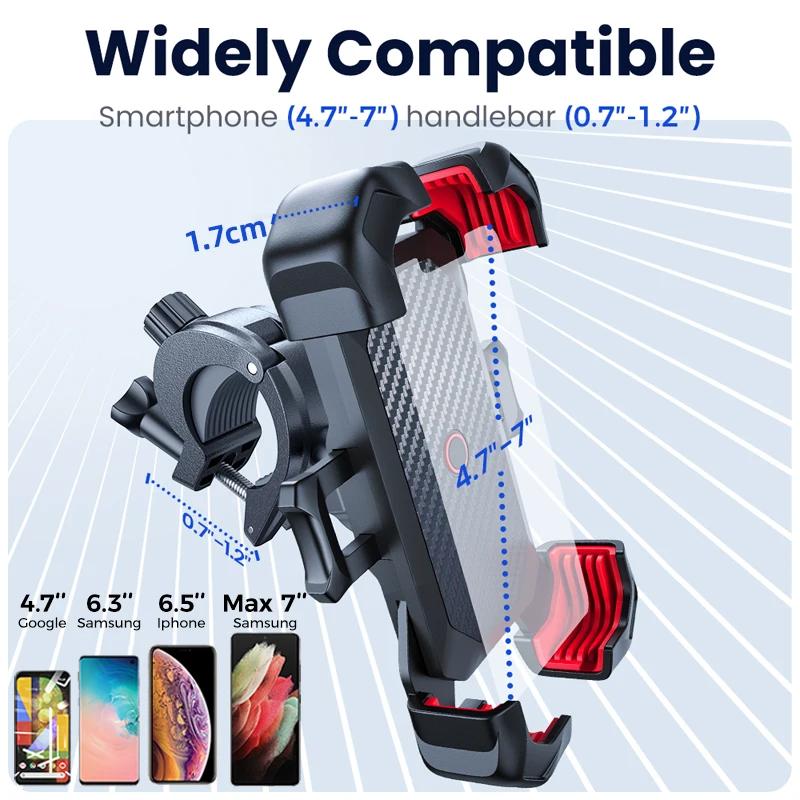 Joyroom 360 °   Ver support de téléphone universel pour moto support de téléphone pour vélo pour sup