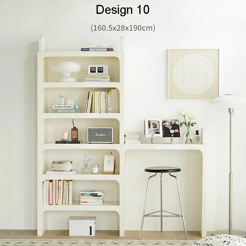 Tech-Étagère de Rangement Modulaire en Plastique ABS, Meuble de Bricolage, Bibliothèque, Taille Pers