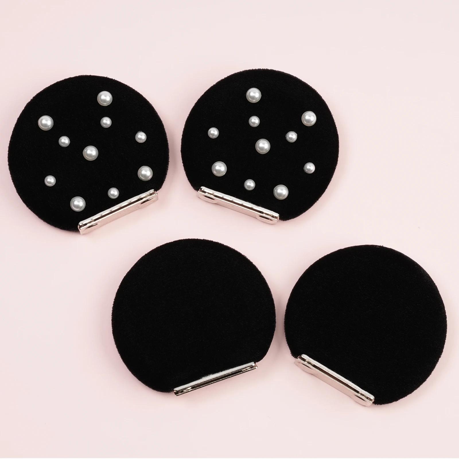 1 paire d'aimants en velours 3.3 pouces pour casquettes de Baseball pour enfants, bandeau de Festiva