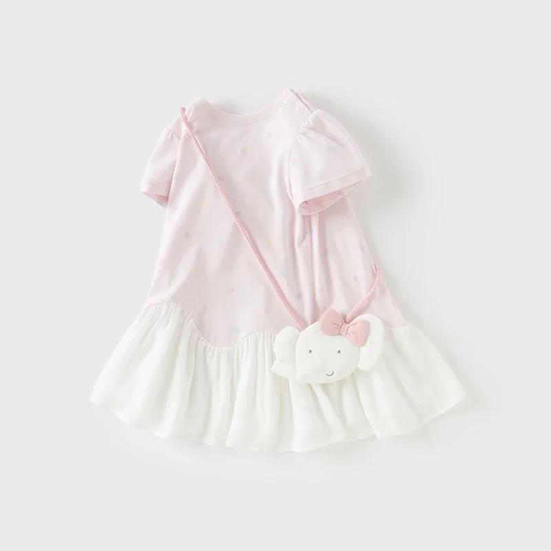 Dave Bella – robe d'été pour filles, élégante, douce, mignonne, robe de princesse pour enfants, mode