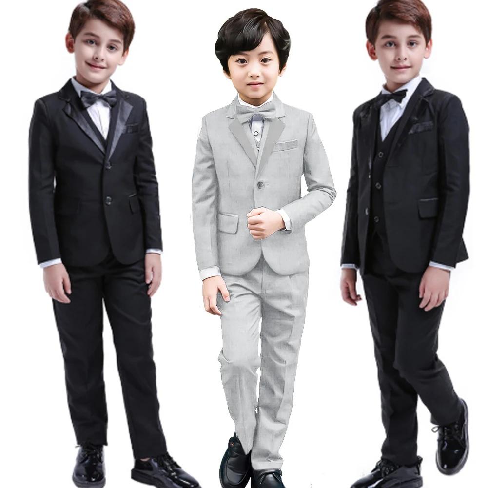 LOlanta 6 pièces costumes classiques pour garçons pour les mariages Blazer formel enfants chemise de