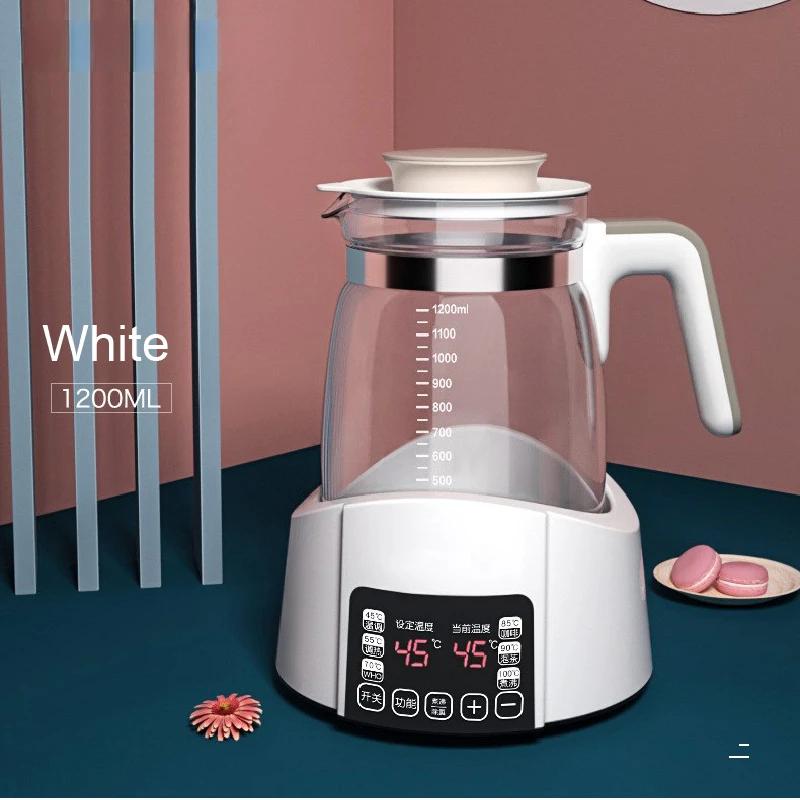 Régulateur de lait thermostatique pour bébé, 1,2 l, bouilloire, eau chaude, Pot isolant intelligent,
