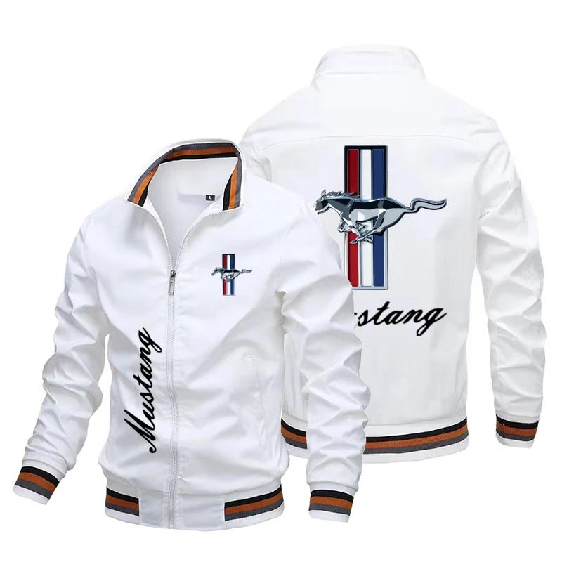 Nouvelle Veste Homme Ford Mustang Logo Grande Taille Respirante Moto Racing Haute Qualité – Collecti