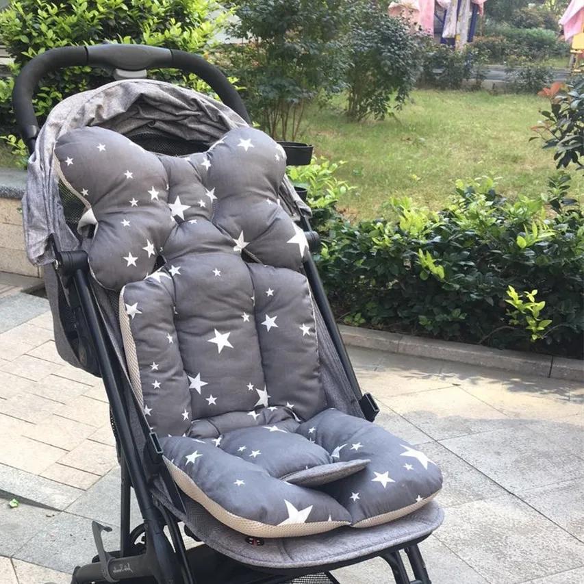 Coton universel bébé poussette voiture chaise haute siège coussin doublure tapis housse protecteur p