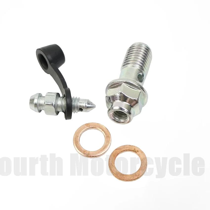 Boulons de frein moto M10 x 1.25 vis de tuyau de frein boulon Banjo vis d'étrier d'embrayage de frei