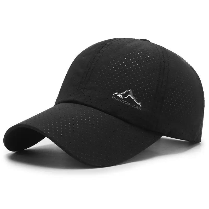 Chapeaux à séchage rapide pour hommes et femmes, protection solaire extérieure d'été et casquettes d