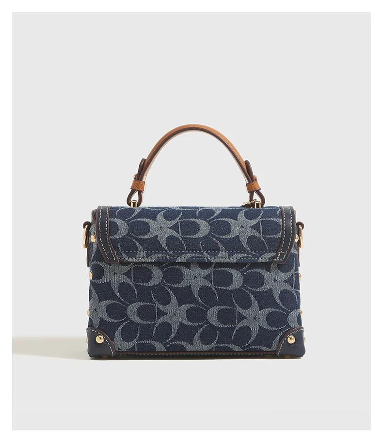 Collection de sacs à main élégants pour femmes, petit sac carré, sac à bandoulière polyvalent, sac à