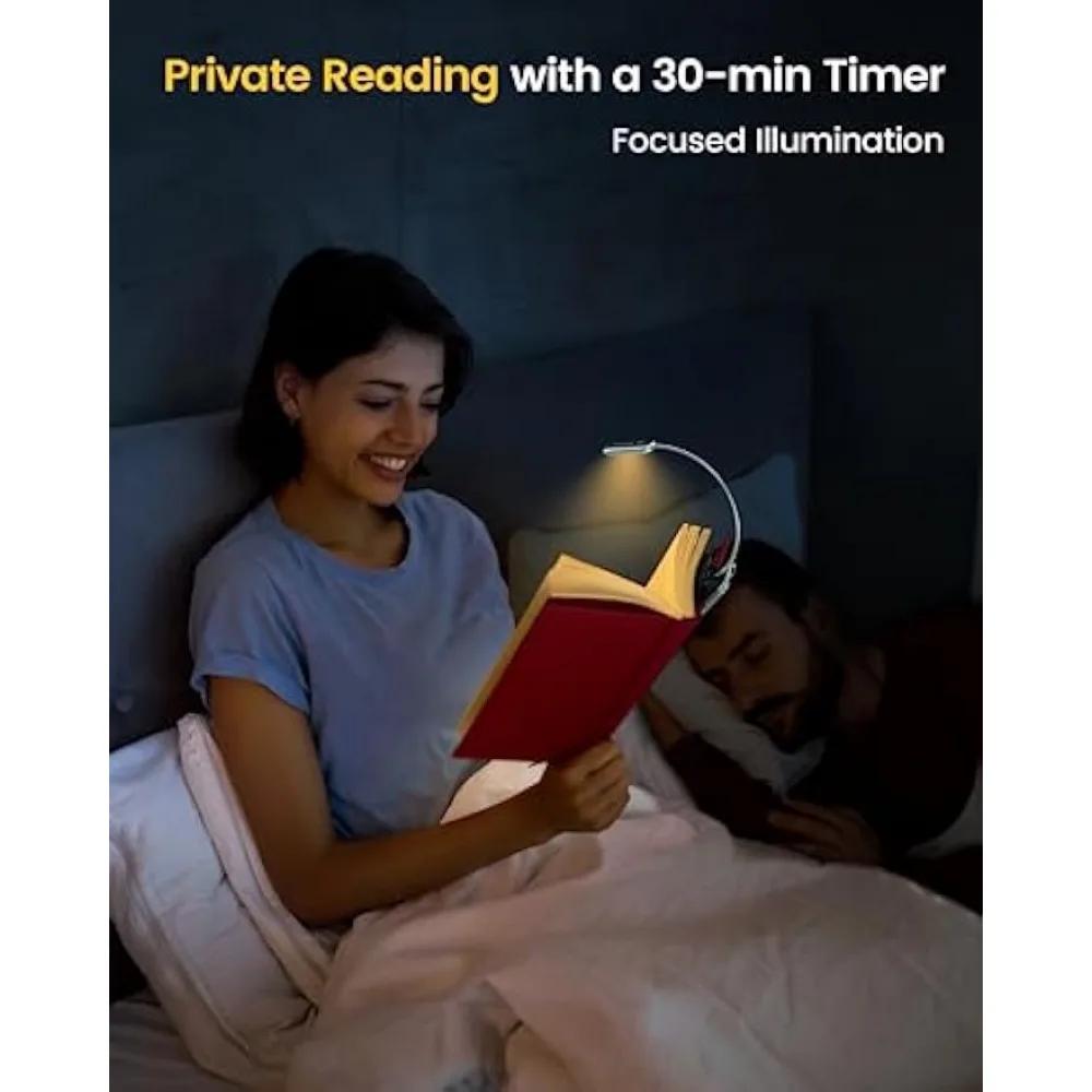 16 Led Posh Premium Mini livre lumière Usb Rechargeable lampe de lecture soin des yeux Mini pince su