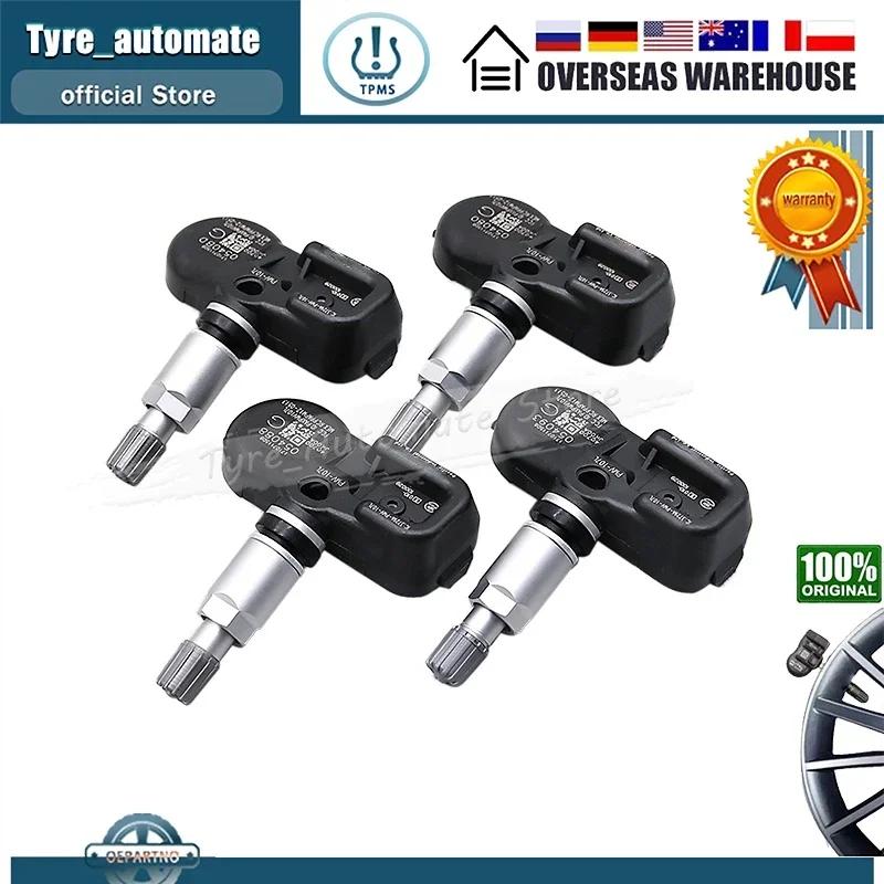 Ensemble de 4 TPMS PMV-107K 433MHz Capteur de pression d'opathie pour 2005-2012 Lexus GS ES LS Verre