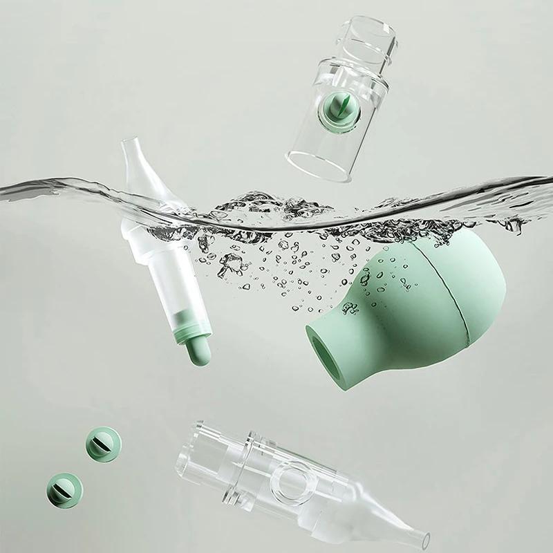 Aspirateur Nasal doux pour bébé, Anti-dos, ventouse nasale pour nouveau-né, nettoyeur de nez en Sili