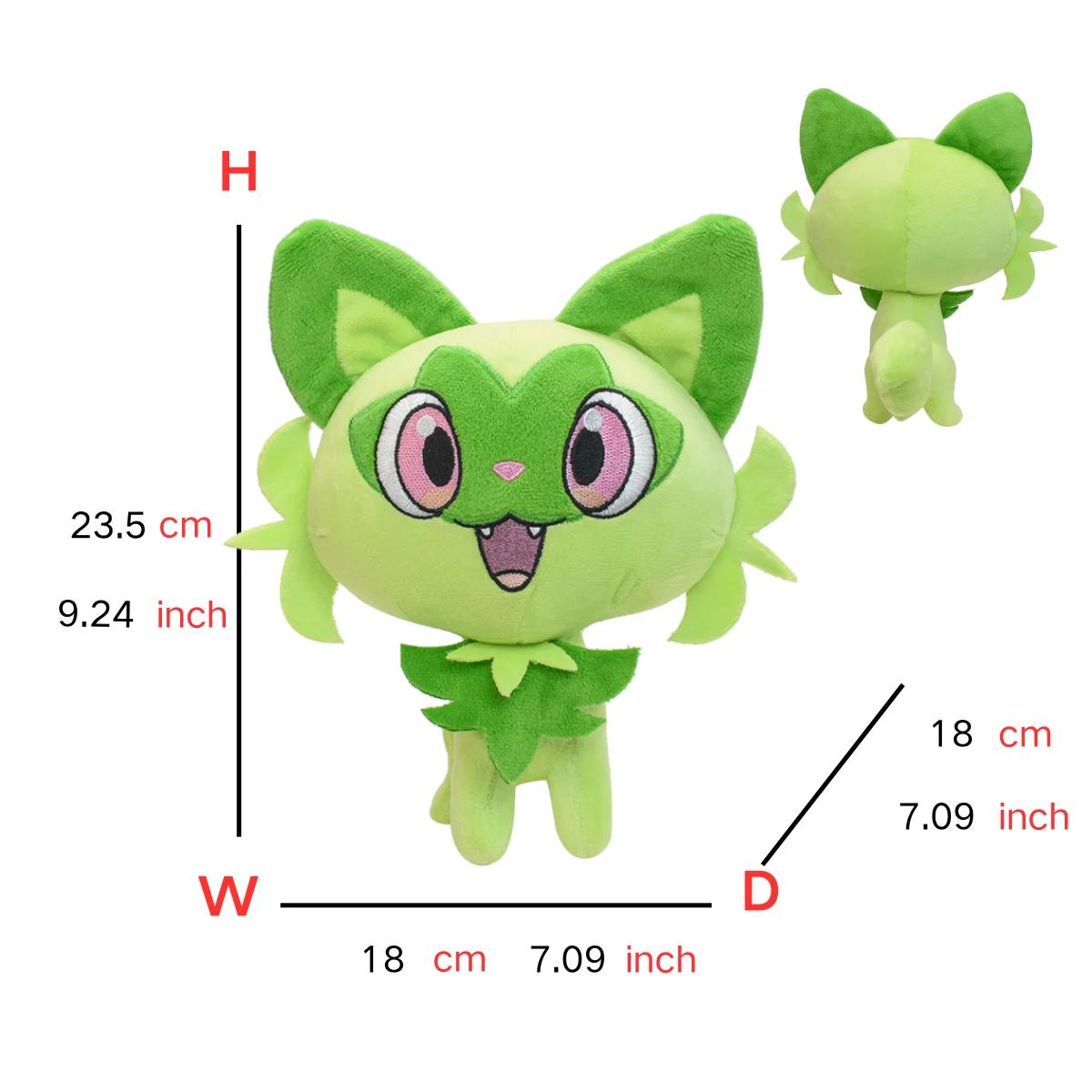 Floragato Sprigatito Meowscarada peluche jouet Anime Figure modèle cadeau pour enfants enfants cadea