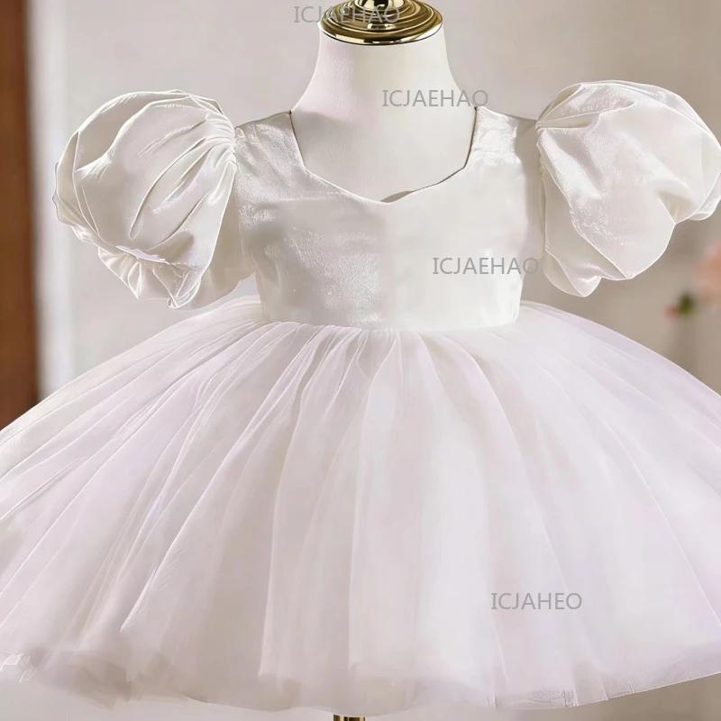 Robe de princesse TutuKids pour enfants, nouvelle jupe à manches bouffantes, robe de soirée élégante