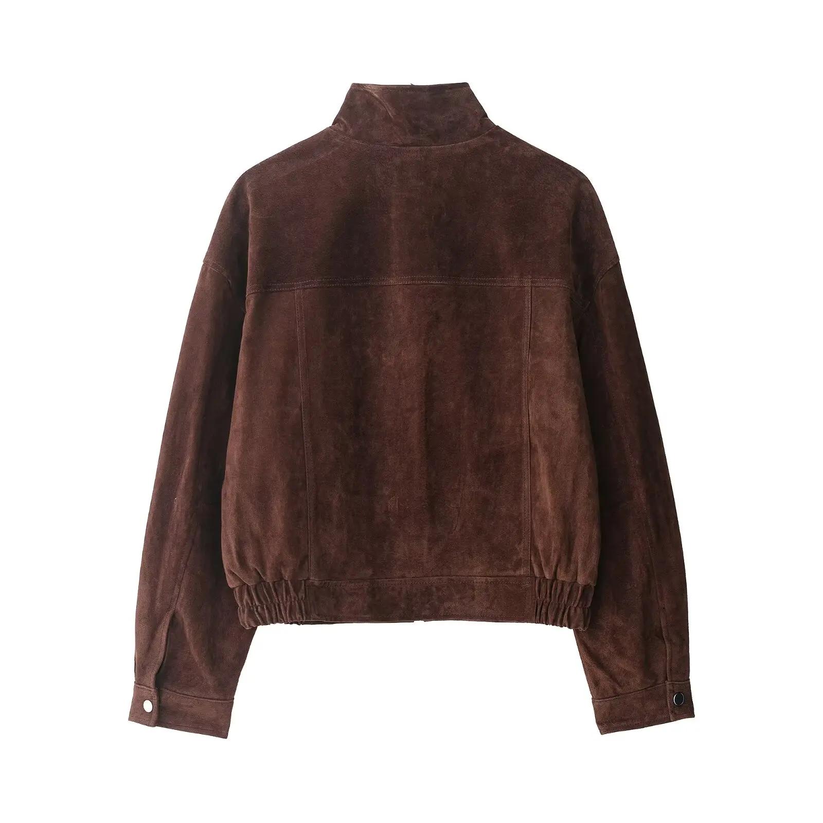 Vestes d'automne pour femmes, nouvelle mode, grande poche, élégantes, amples et chaudes, manteaux Ch