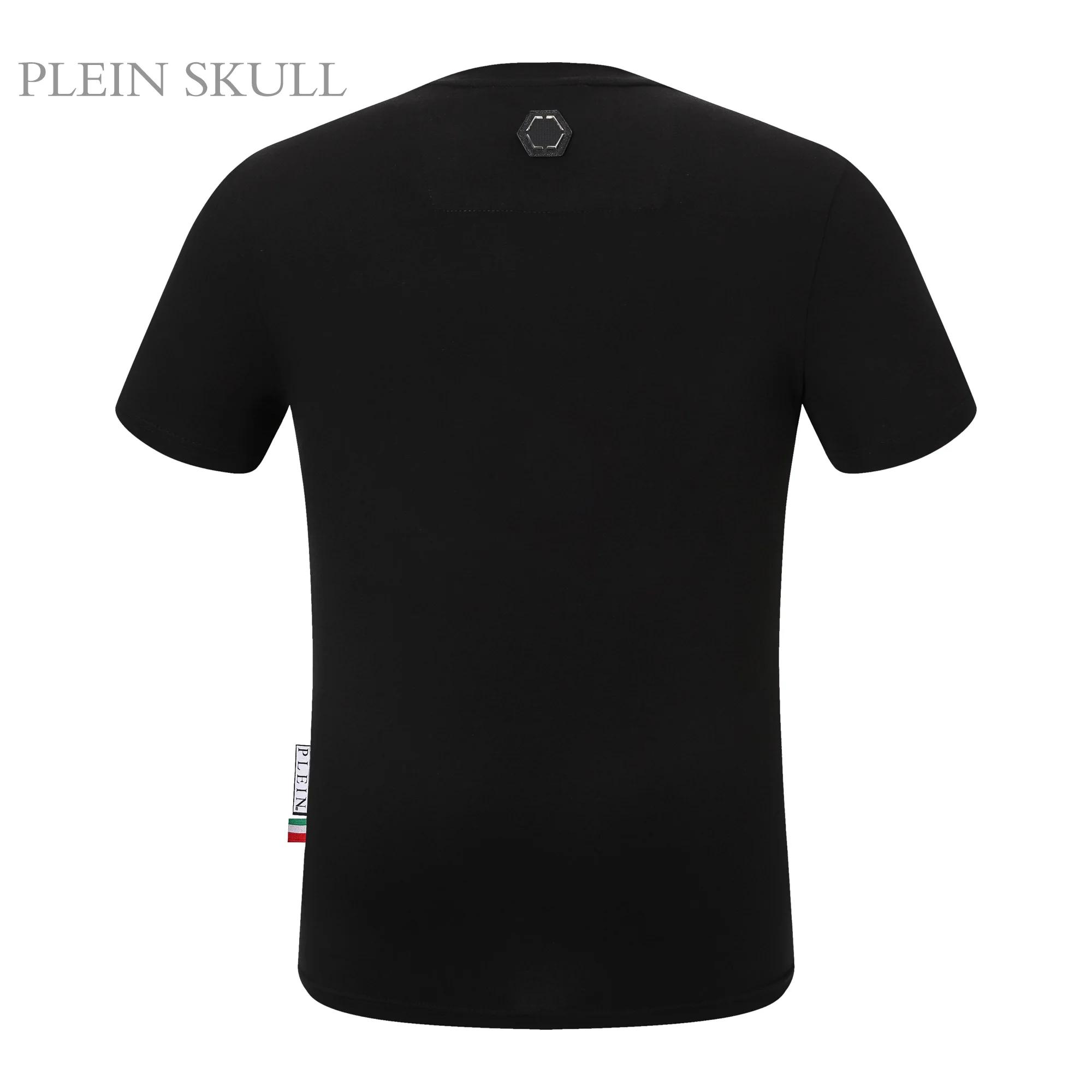 T-shirt en coton pour homme Plein Skull, nouvelle tendance, classique, respirant, décontracté, à man