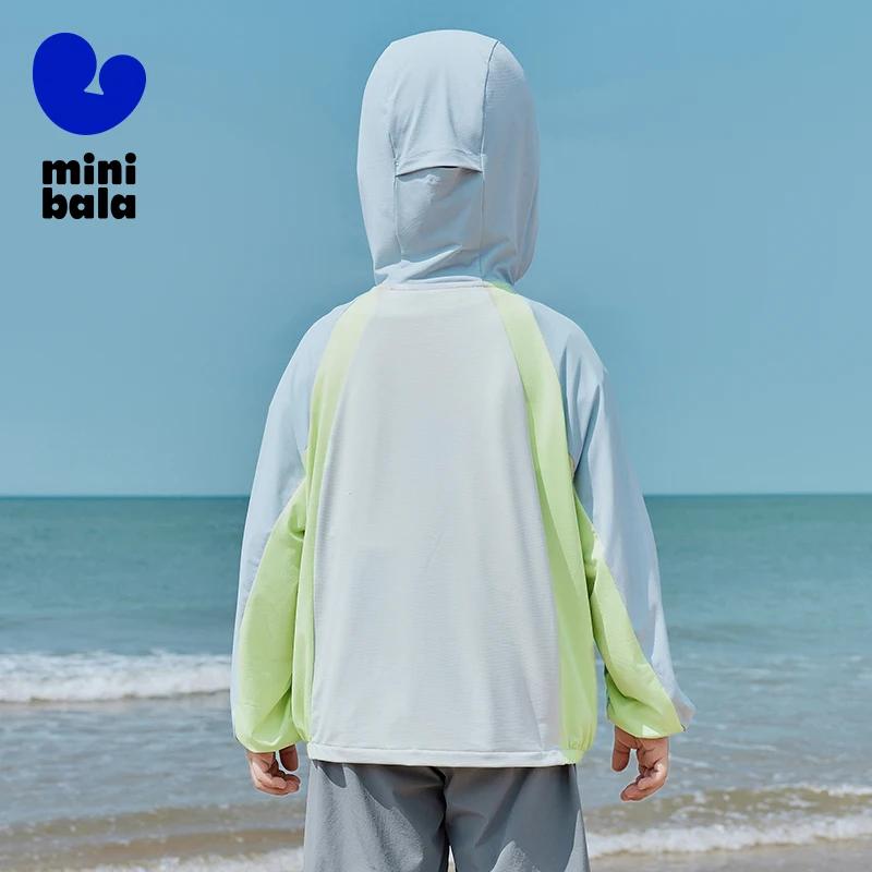 Mini Bala garçons filles UPF50 + Cool Touch veste de Protection solaire léger été bébé vêtements d'e