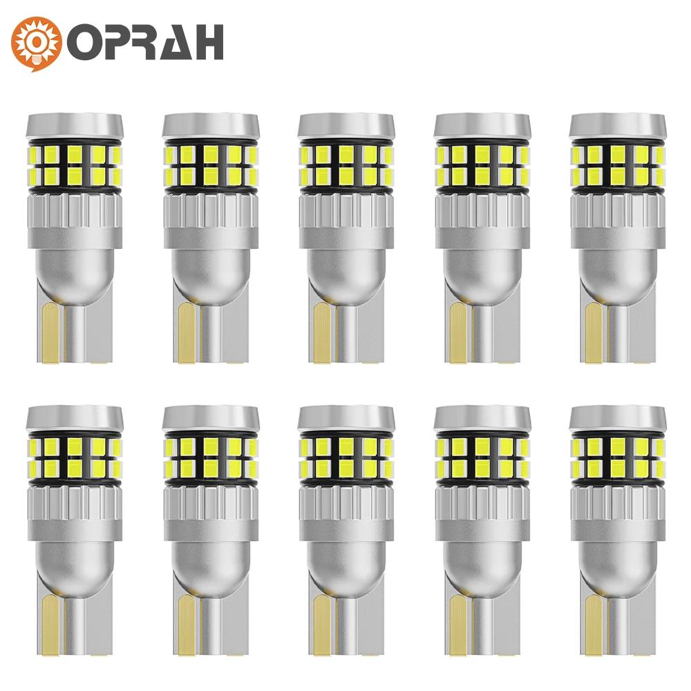 10 pièces 12V 24V LED T10 W5W 194 168 voiture camion feux de signalisation Canbus 2016SMD pas d'erre