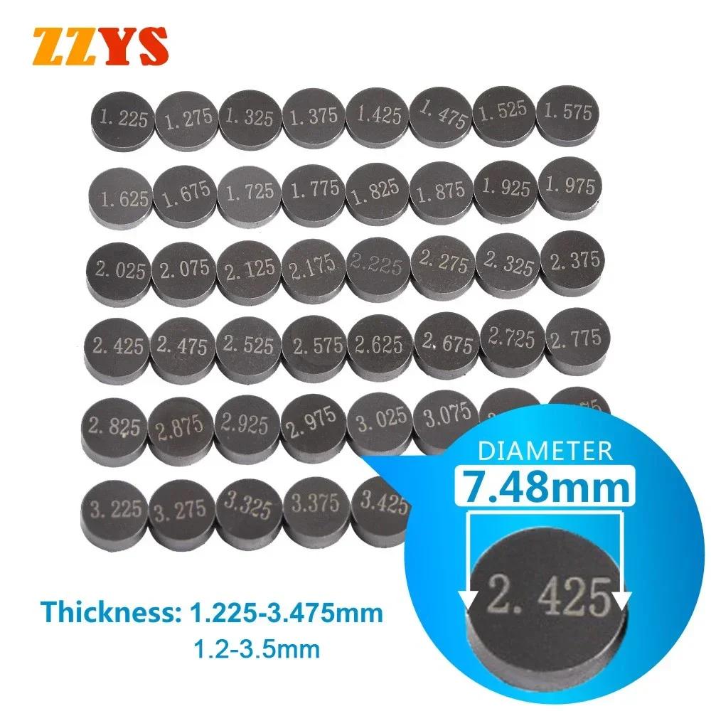 Kit de Cales de Valve Réglables de 7.48mm, pour Honda CBR250R, CBR250, CBR 250 R, CB400F, CB-1, CB40