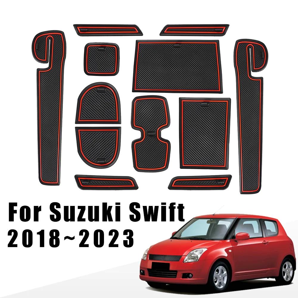 Tapis de rainure de porte de voiture pour Suzuki Swift 2018 2019 2020, accessoires de fente de porte