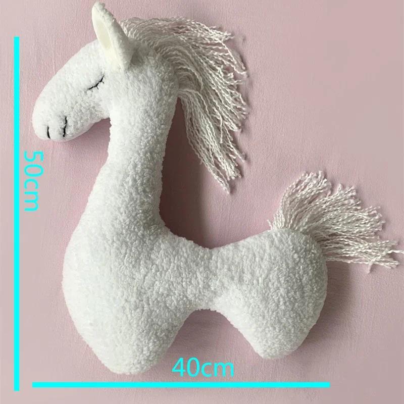 Accessoires photo nouveau-né licorne : coussin, couverture, tapis studio photo pour séances mignonnes