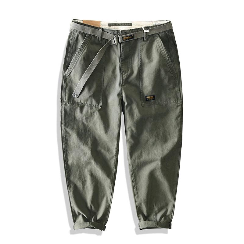 Pantalon de travail polyvalent Yu Wenle Amekaji pour homme, style rétro américain, pantalon cargo te