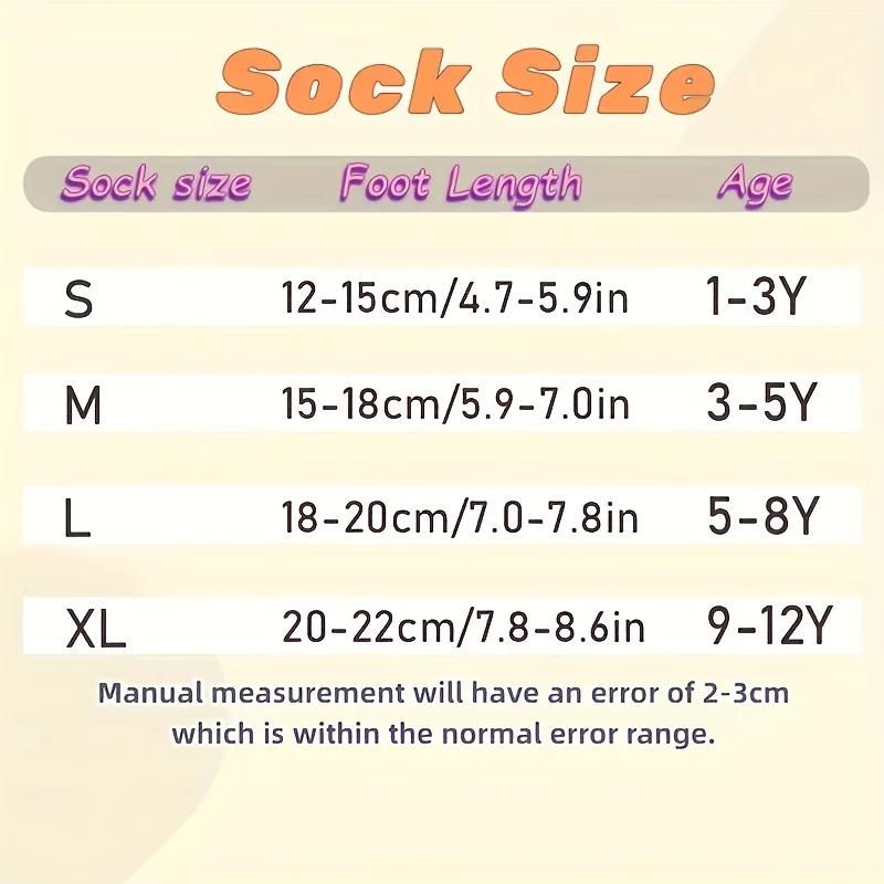 5 paires de chaussettes pour enfants dessin animé chaton mignon motif rayé toute l'année bébé garçon
