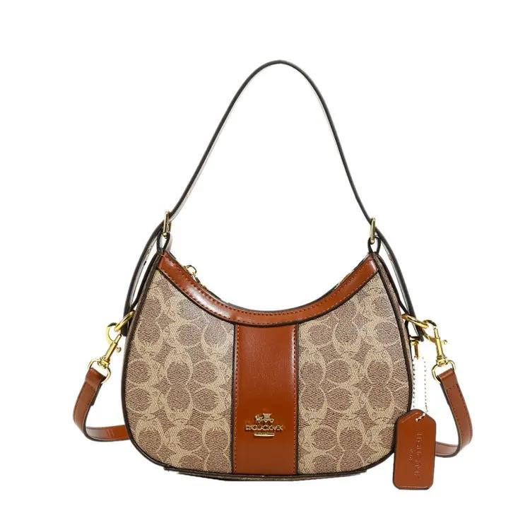 Sac à langer tendance et minimaliste de luxe, sac à main élégant à bandoulière pour femme, sac messa