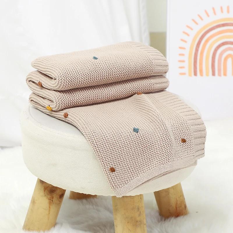 Couverture nouveau-né 90x70cm en coton ultra doux - lange d'emmaillotage et drap de couette pour bébé