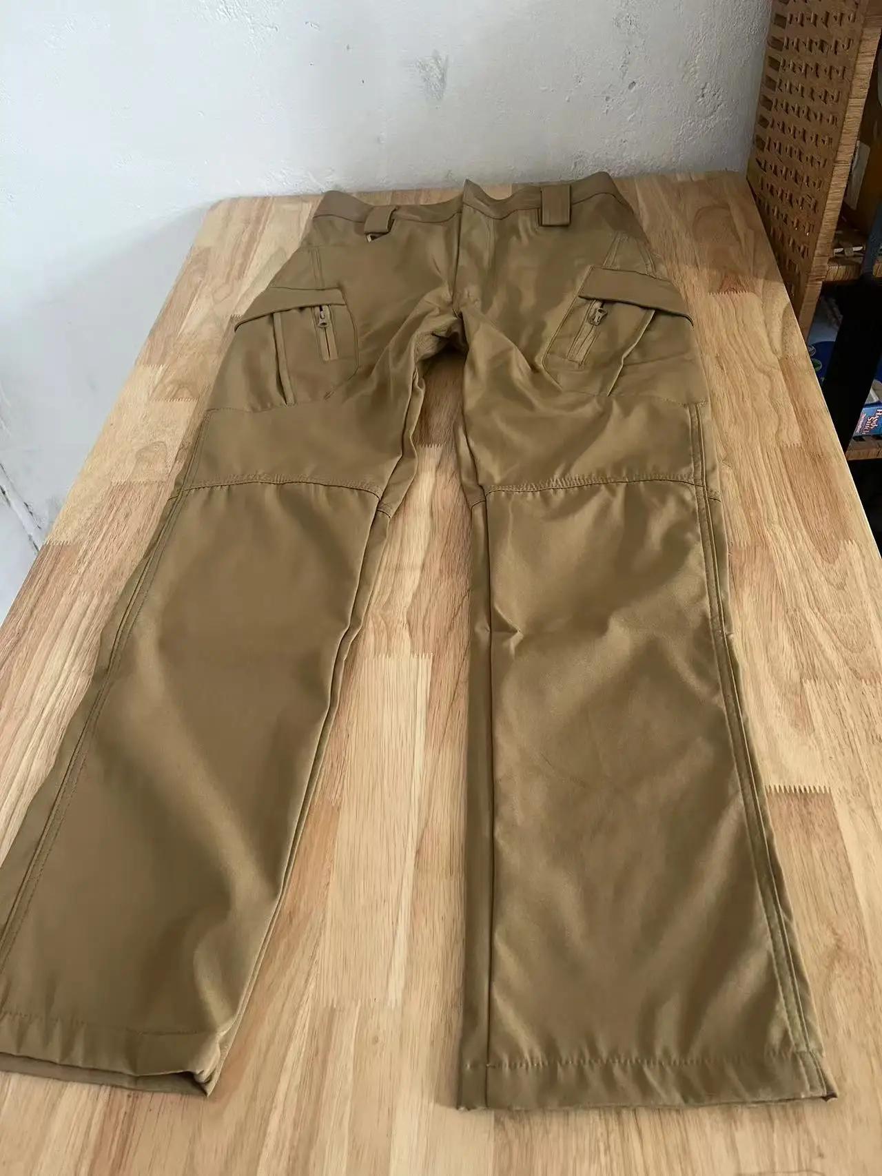 Pantalon Softshell Élastique pour Hommes – Idéal Randonnée, Camping, Escalade, Combat Militaire, Cou
