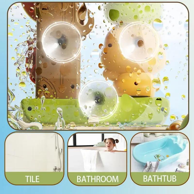 Jouet de bain pour bébé, jeu d'eau en forme de canard/fleur, roue à eau Lion, amusant pour enfants, 