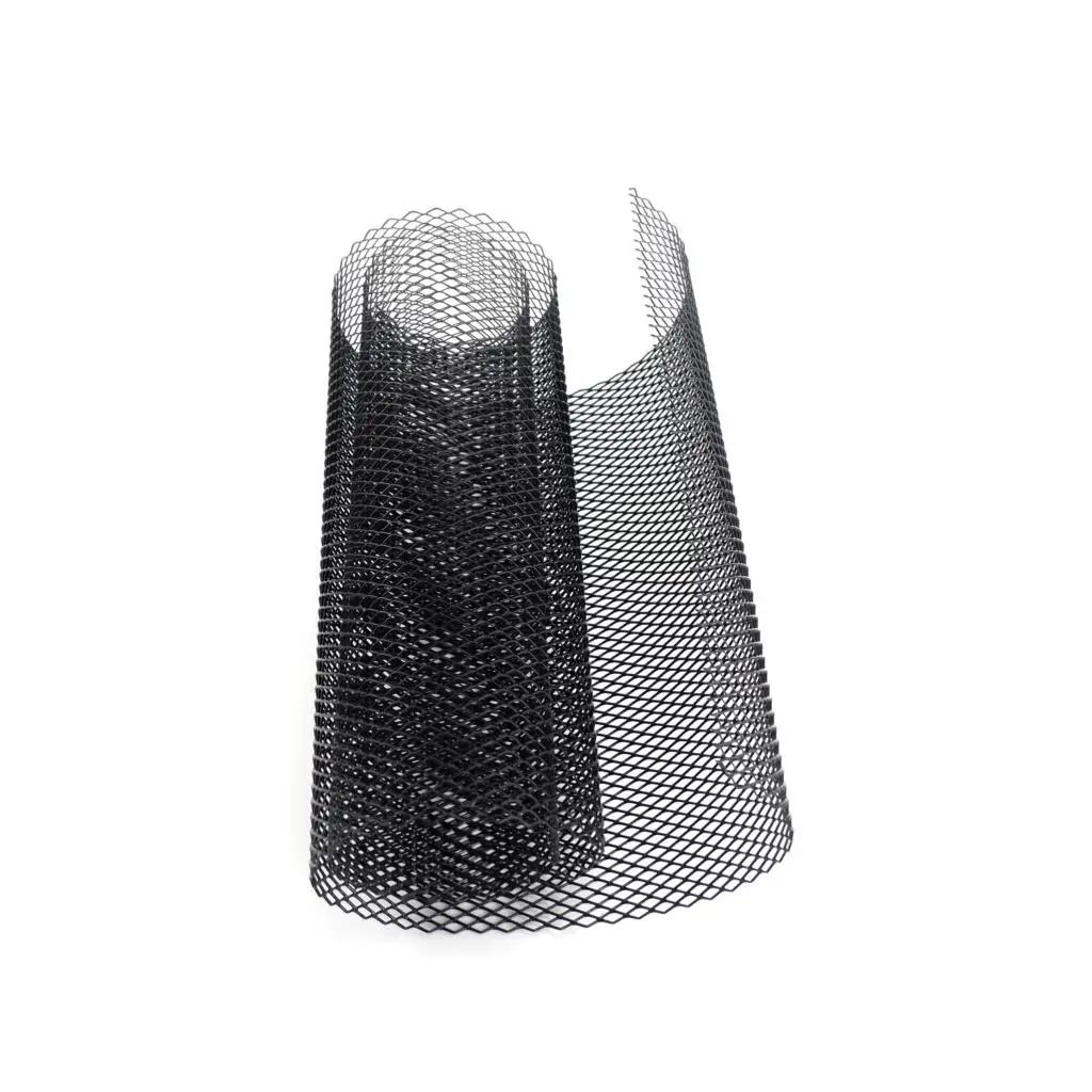 Grille de radiateur de voiture universelle en maille d'aluminium, feuille de maille modifiée pour pa