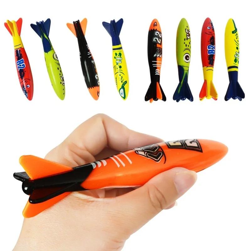 Jouet de jet de fusée de requin d'été pour enfants, jeu de plongée à la piscine, jeux d'eau amusants