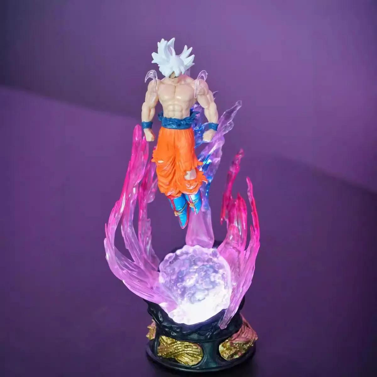 Nouvelle figurine Dragon Ball Son Goku 25 cm Ultra Instinct Super Saiyan 2025 – Statue en PVC, modèl