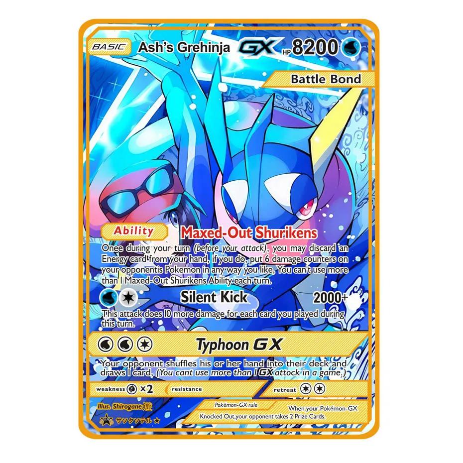 Nouvelle Carte Métallique Pokémon 2026 10000 Points Arceus Charizard Super Carte Dorée Anglaise Mewt