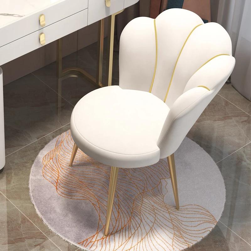 Meubles nordiques, chaise de salon, tabouret de maquillage de chambre à coucher, siège de loisirs mo