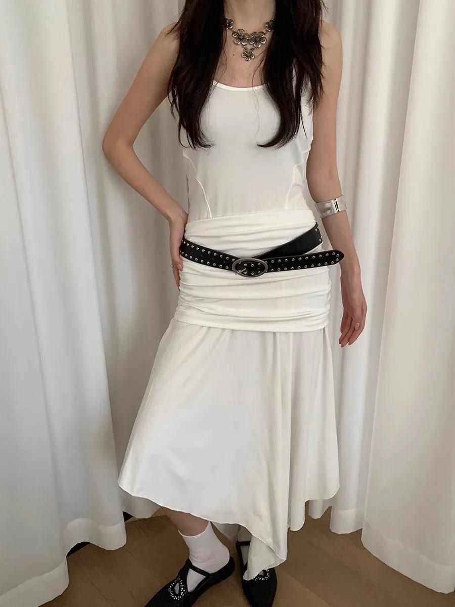 Ceinture à rivets bohème pour femmes, nouveau Design haut de gamme, Niche avec robe, tendance Y2K, 2