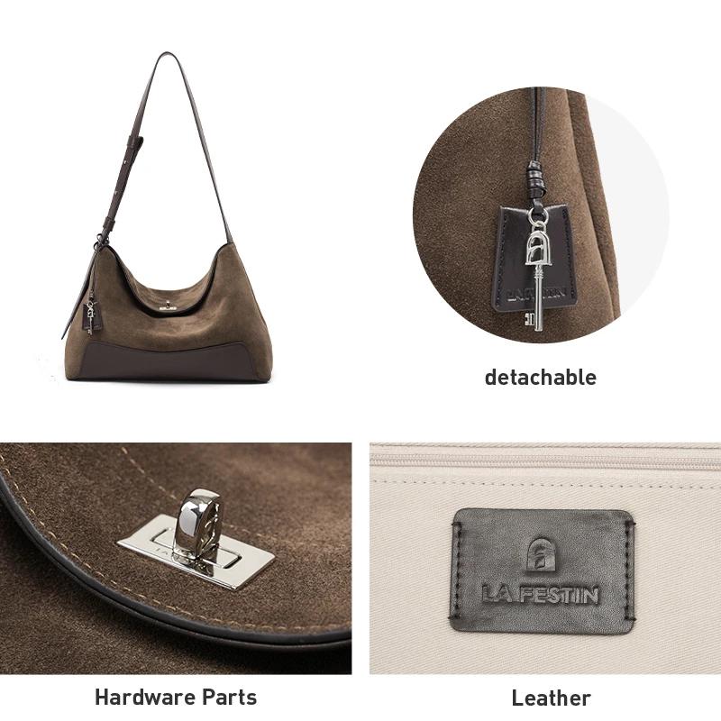 LA FESTIN-Sacs fourre-tout originaux pour femmes, sac à bandoulière populaire initié, grande capacit