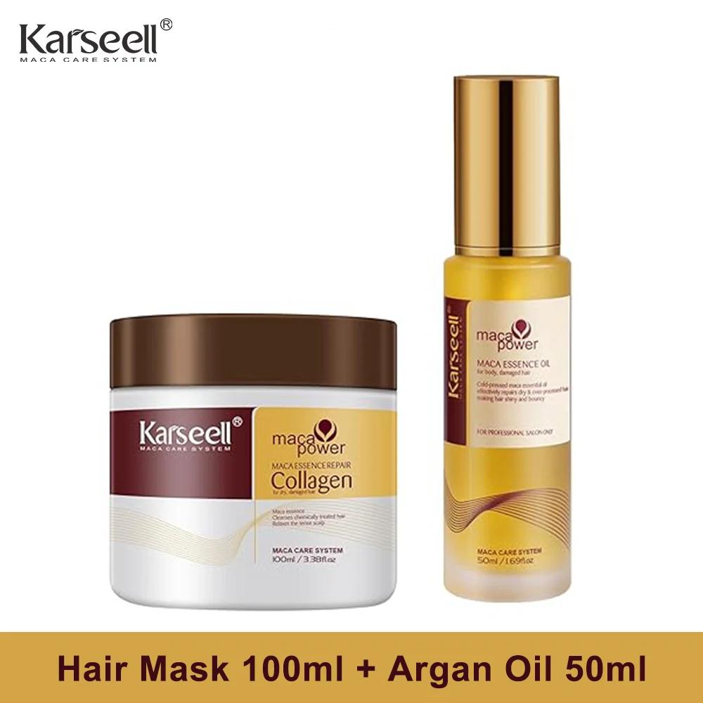Karseell traitement capillaire au collagène masque capillaire revitalisant réparation profonde 100 m