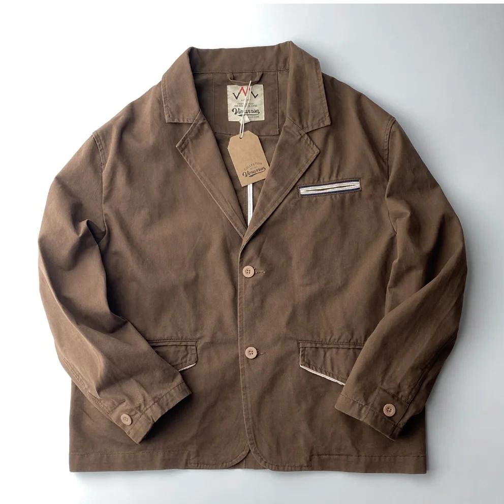 Veste Cargo américaine décontractée pour hommes, nouvelle collection printemps et automne 2026, Simp
